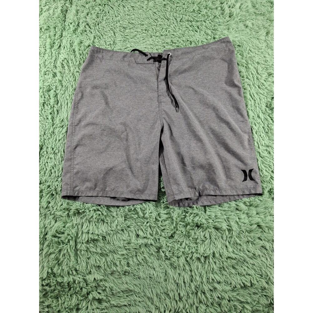 Hurley Shorts 38x8 Gray Mens Bermuda